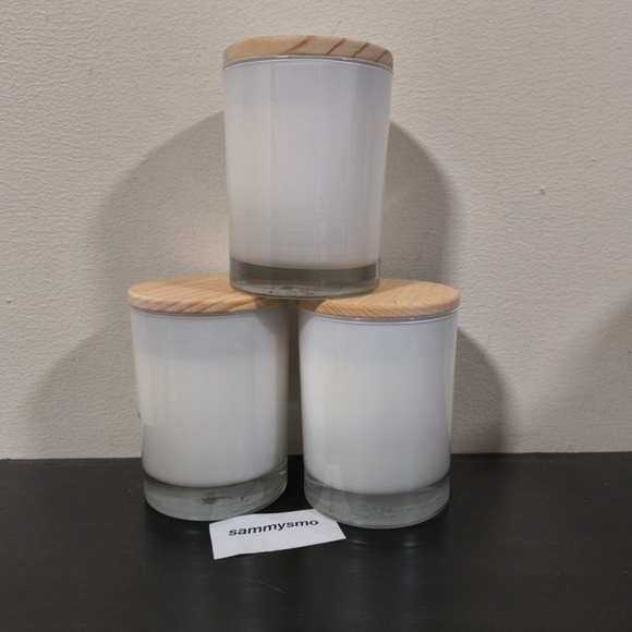 Scentsational Storm Coconut Beeswax Glass Jar 11 Oz Candle x3 - Picture 3 of 5